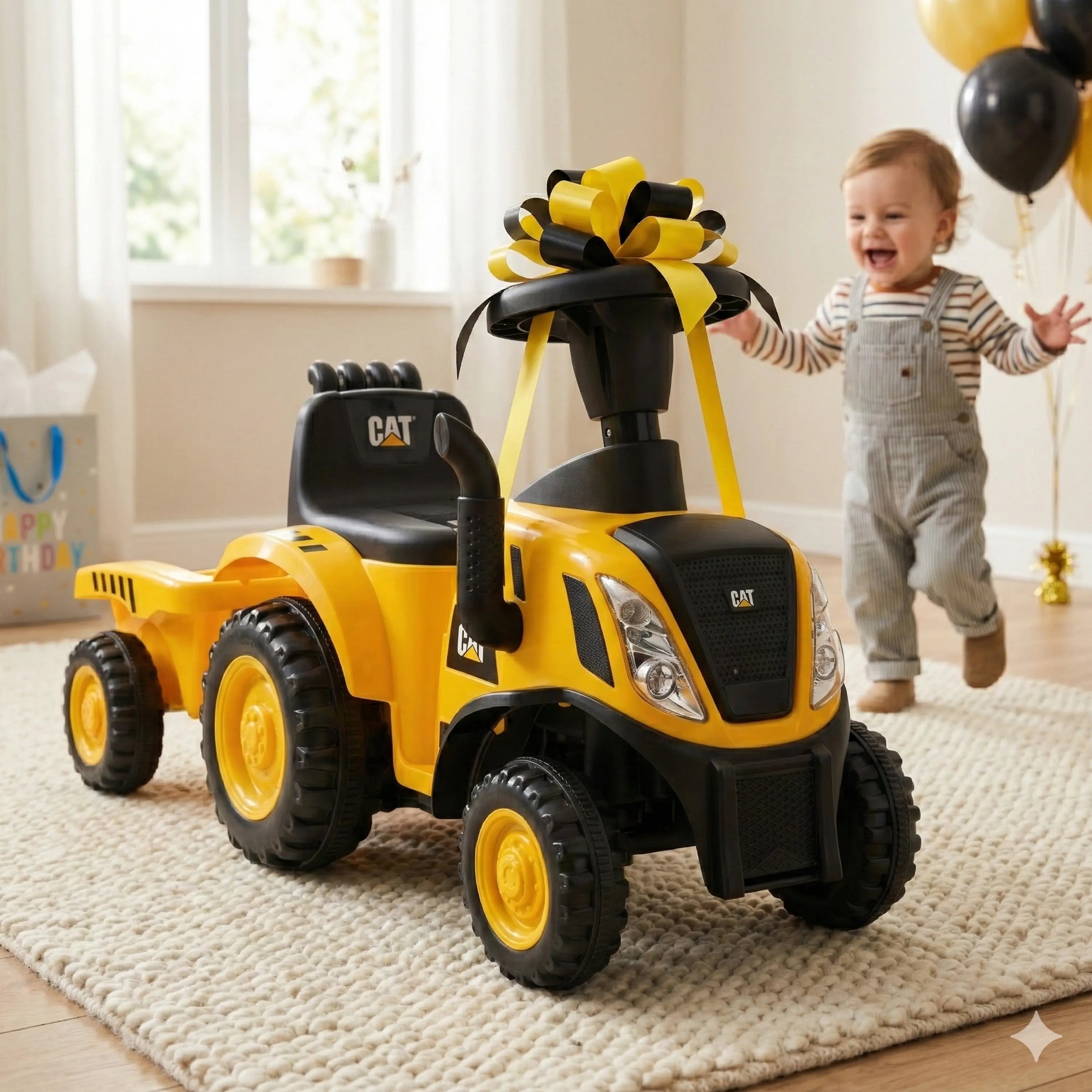 CAT Holland T7 Foot to Floor Ride-On Tractor