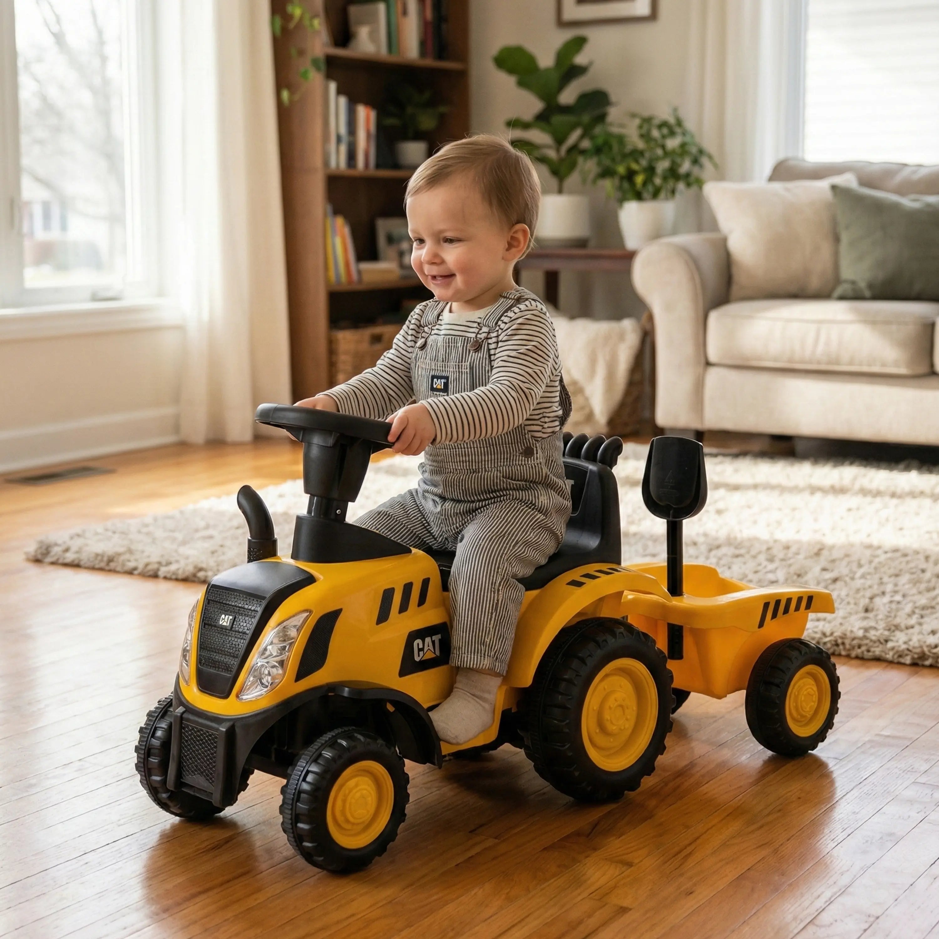 CAT Holland T7 Foot to Floor Ride-On Tractor