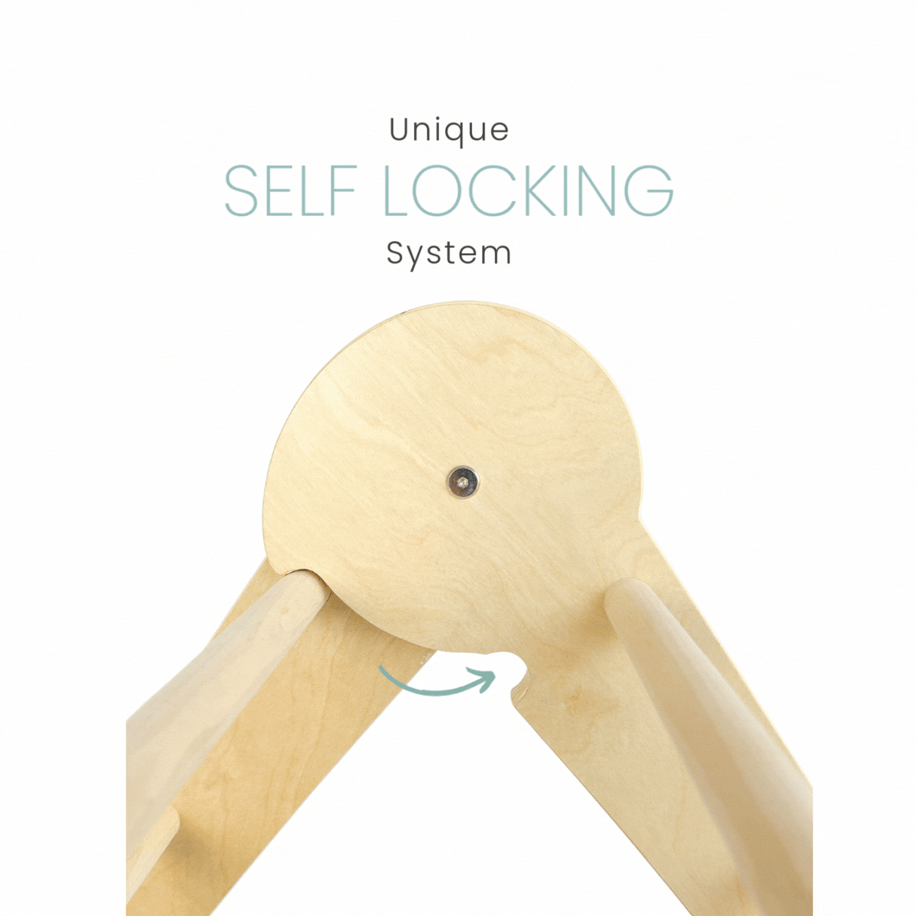 CRANBERRY CLIMBER - Montessori Wooden Triangle