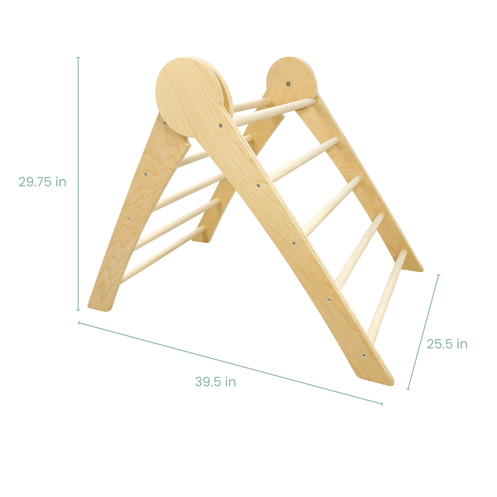 CRANBERRY CLIMBER - Montessori Wooden Triangle.