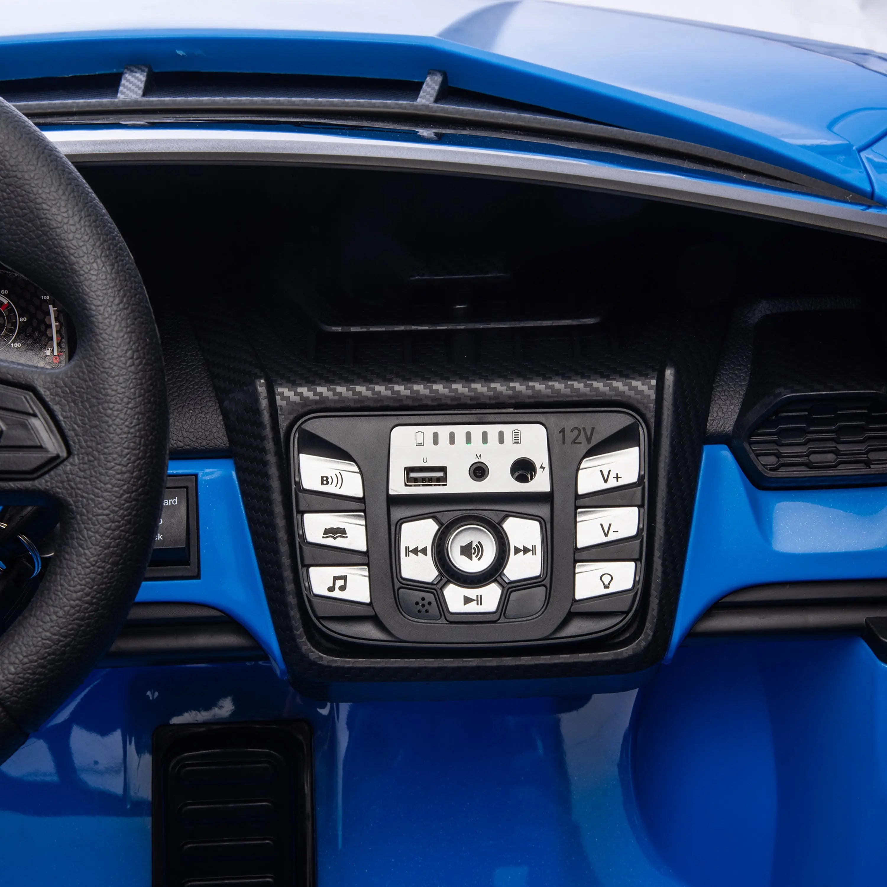 Officially Licensed Lamborghini Revuelto 24V 2-Seater Ride-On Car