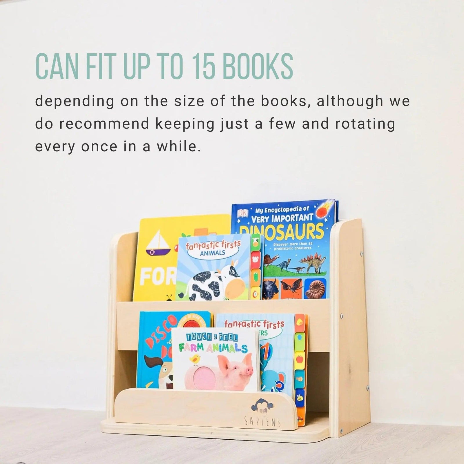 GUAVA - Montessori Bookshelf.