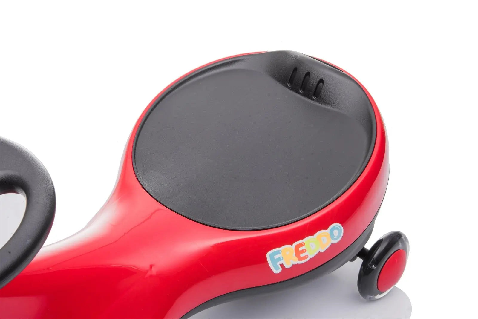 Kids Swing Car with Flashing Wheels