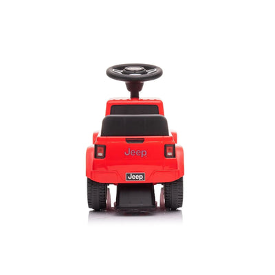 Red Jeep Rubicon Foot to Floor Ride-On for Toddlers
