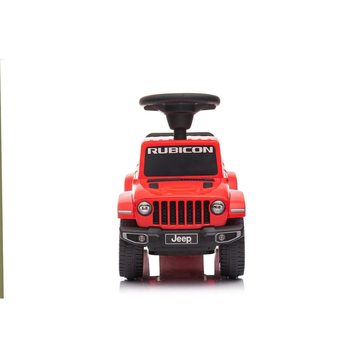 Red Jeep Rubicon Foot to Floor Ride-On for Toddlers