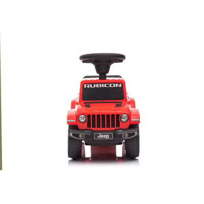 Red Jeep Rubicon Foot to Floor Ride-On for Toddlers