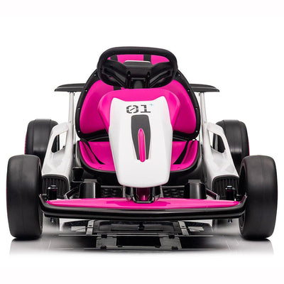 Pink 24V Upgraded Vortex Drifting Go Kart.