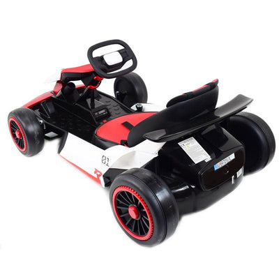 Red 24V Upgraded Vortex Drifting Go Kart.