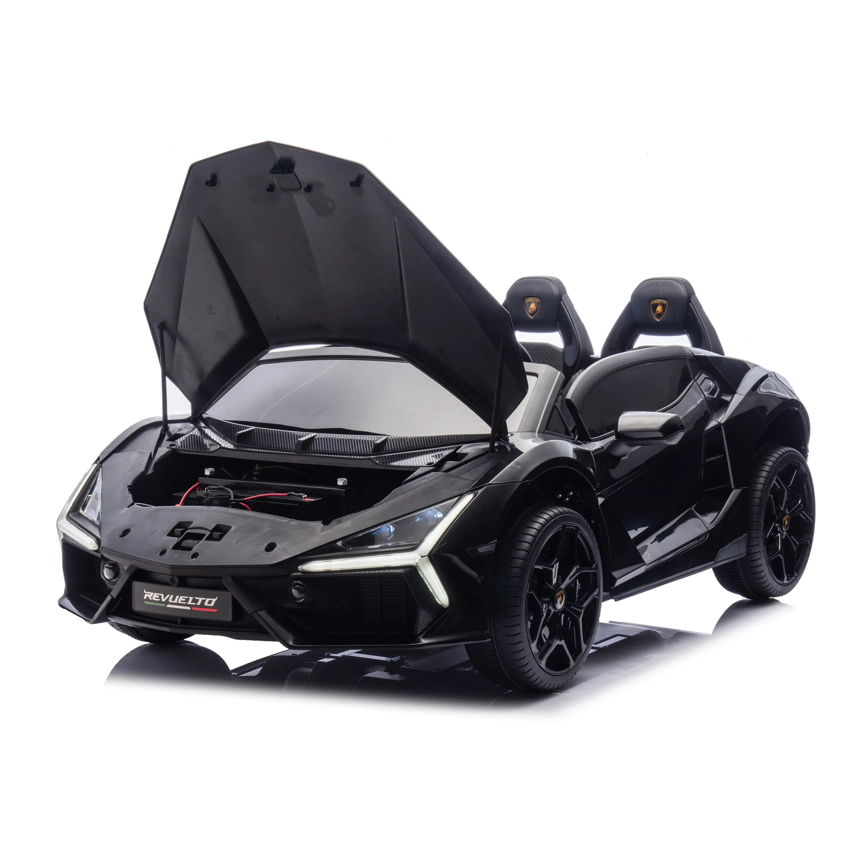Officially Licensed Lamborghini Revuelto 24V 2-Seater Ride-On Car