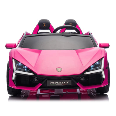Officially Licensed Lamborghini Revuelto 24V 2-Seater Ride-On Car