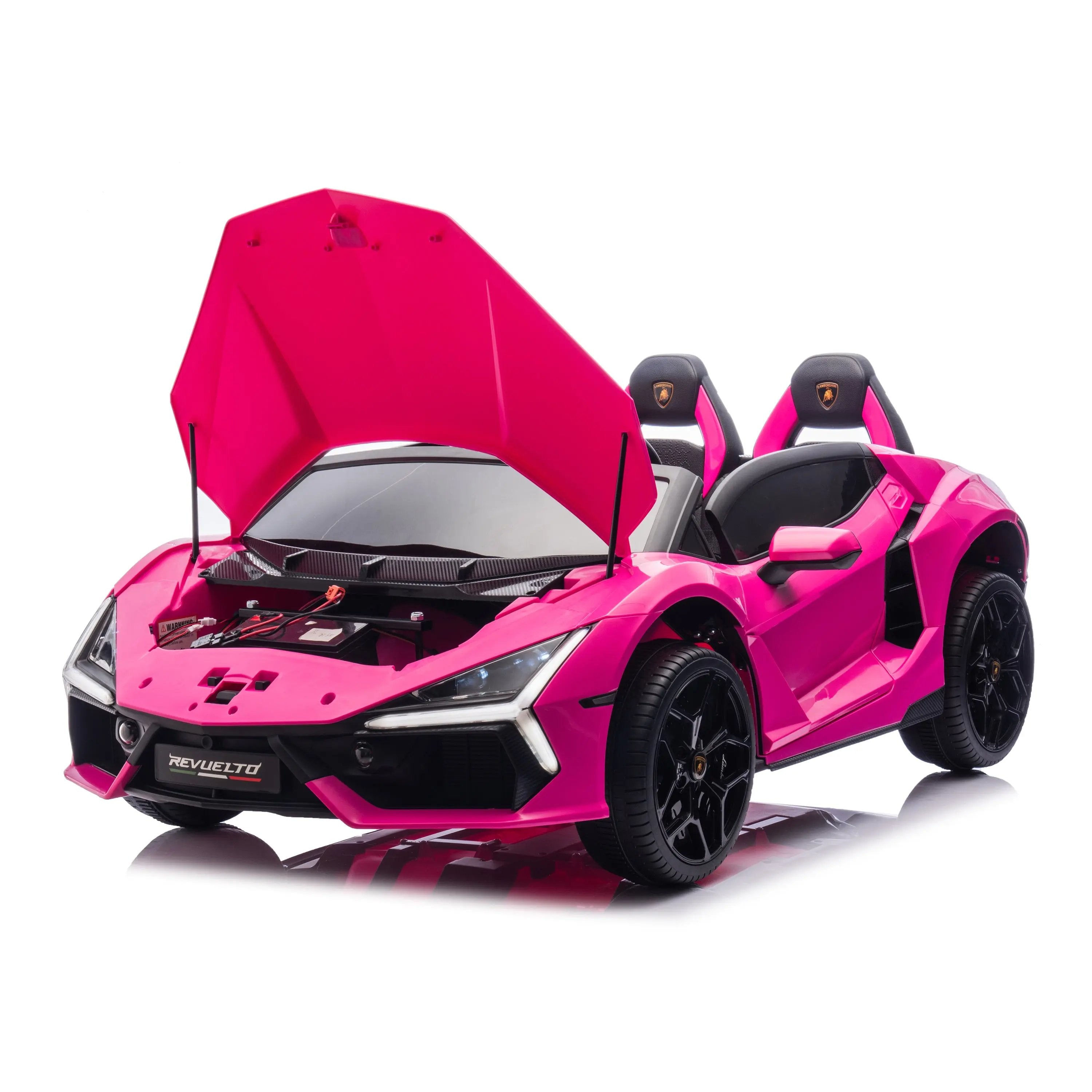 Officially Licensed Lamborghini Revuelto 24V 2-Seater Ride-On Car