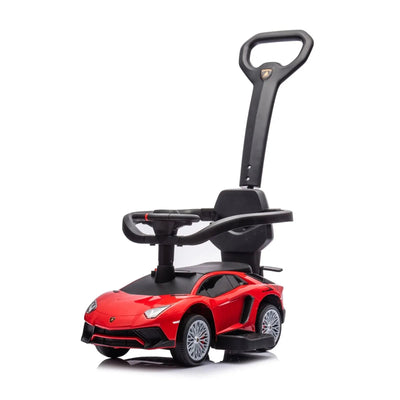 Lamborghini 3-in-1 Kids Push Ride-On Car