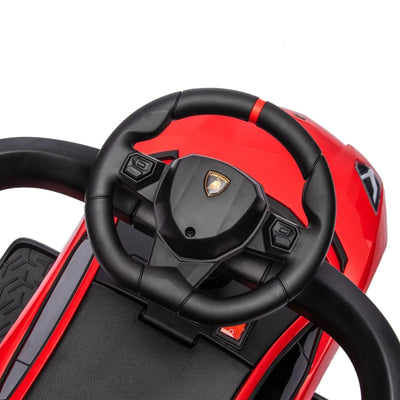 Lamborghini 3-in-1 Kids Push Ride-On Car