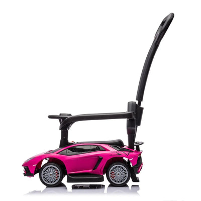 Lamborghini 3-in-1 Kids Push Ride-On Car
