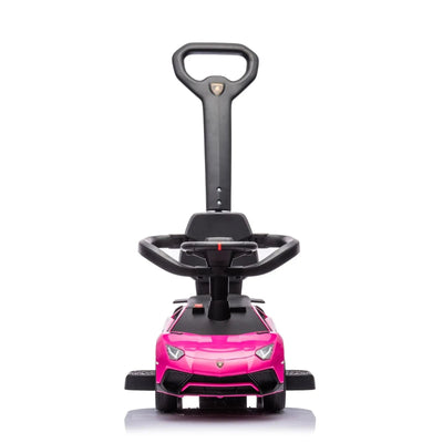 Lamborghini 3-in-1 Kids Push Ride-On Car