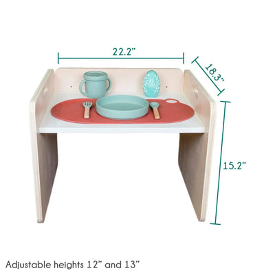 PAPAYA SET - Weaning Montessori Table and Chair Adjustable Height.