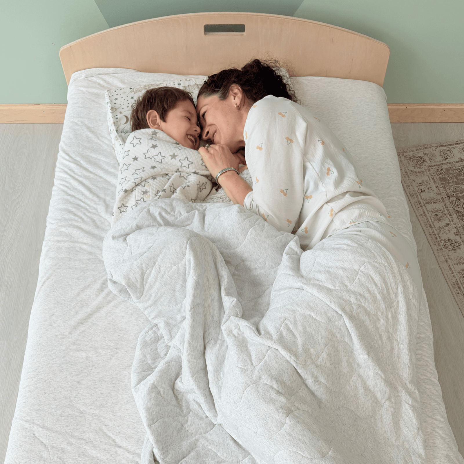 CHERRY TWIN - Montessori Floor Bed.