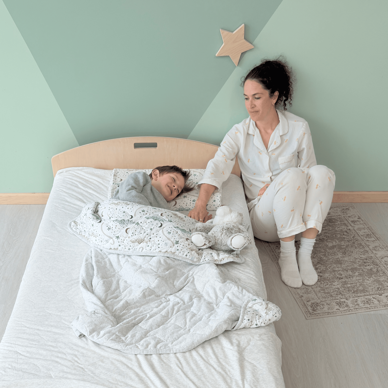 CHERRY TWIN - Montessori Floor Bed.