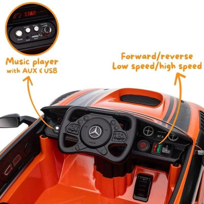 Orange, Complete Sport 12V Official Mercedes-Benz GT3, RC.
