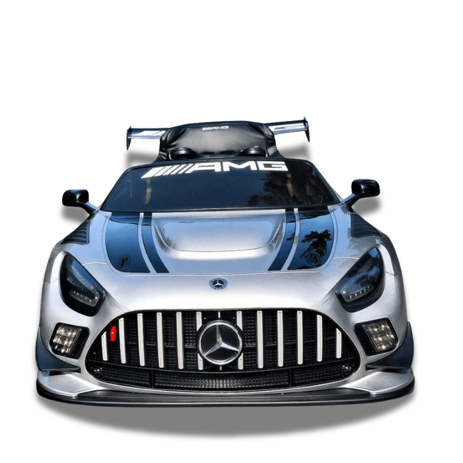 Silver, Complete Sport 12V Official Mercedes-Benz GT3, RC.