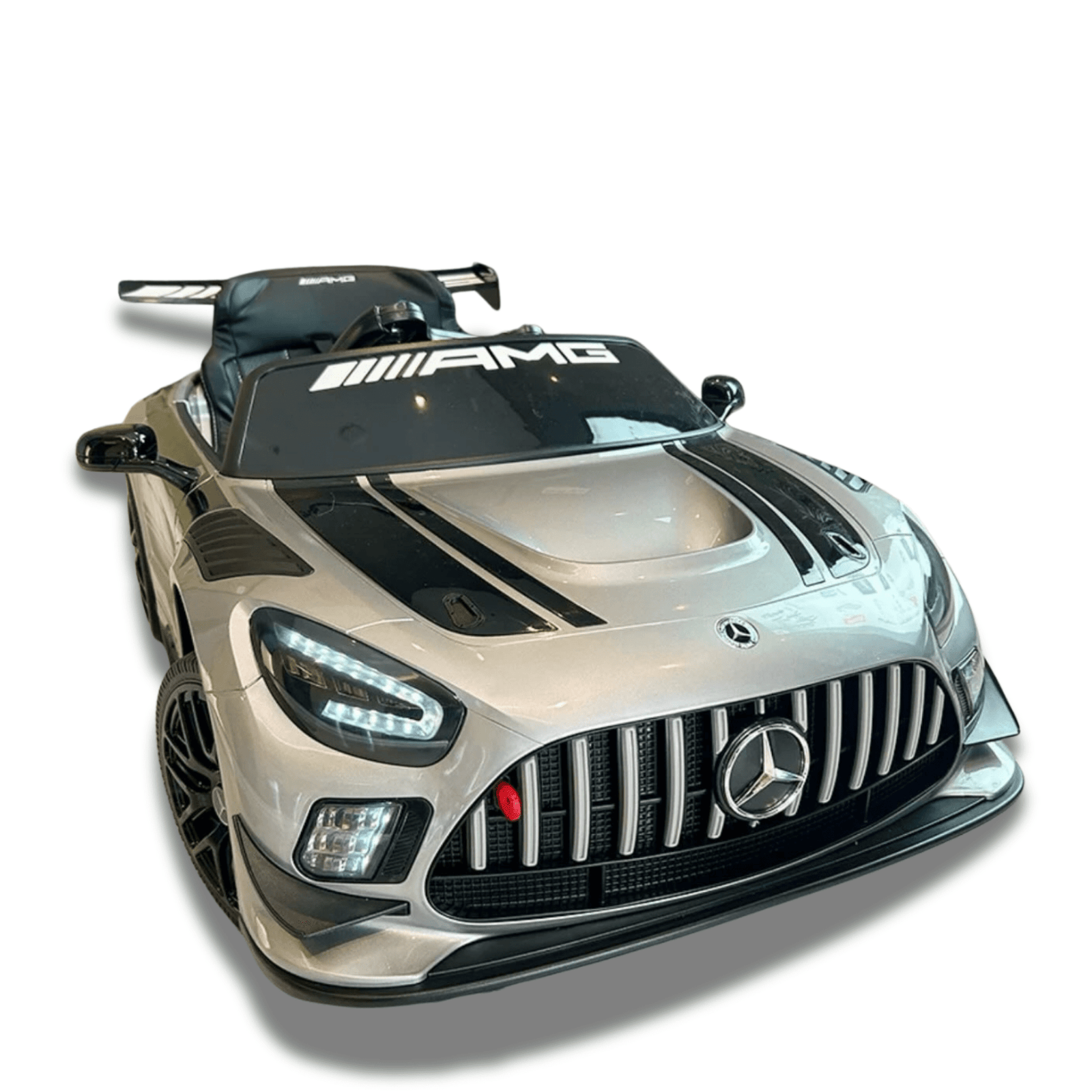 Silver, Complete Sport 12V Official Mercedes-Benz GT3, RC.