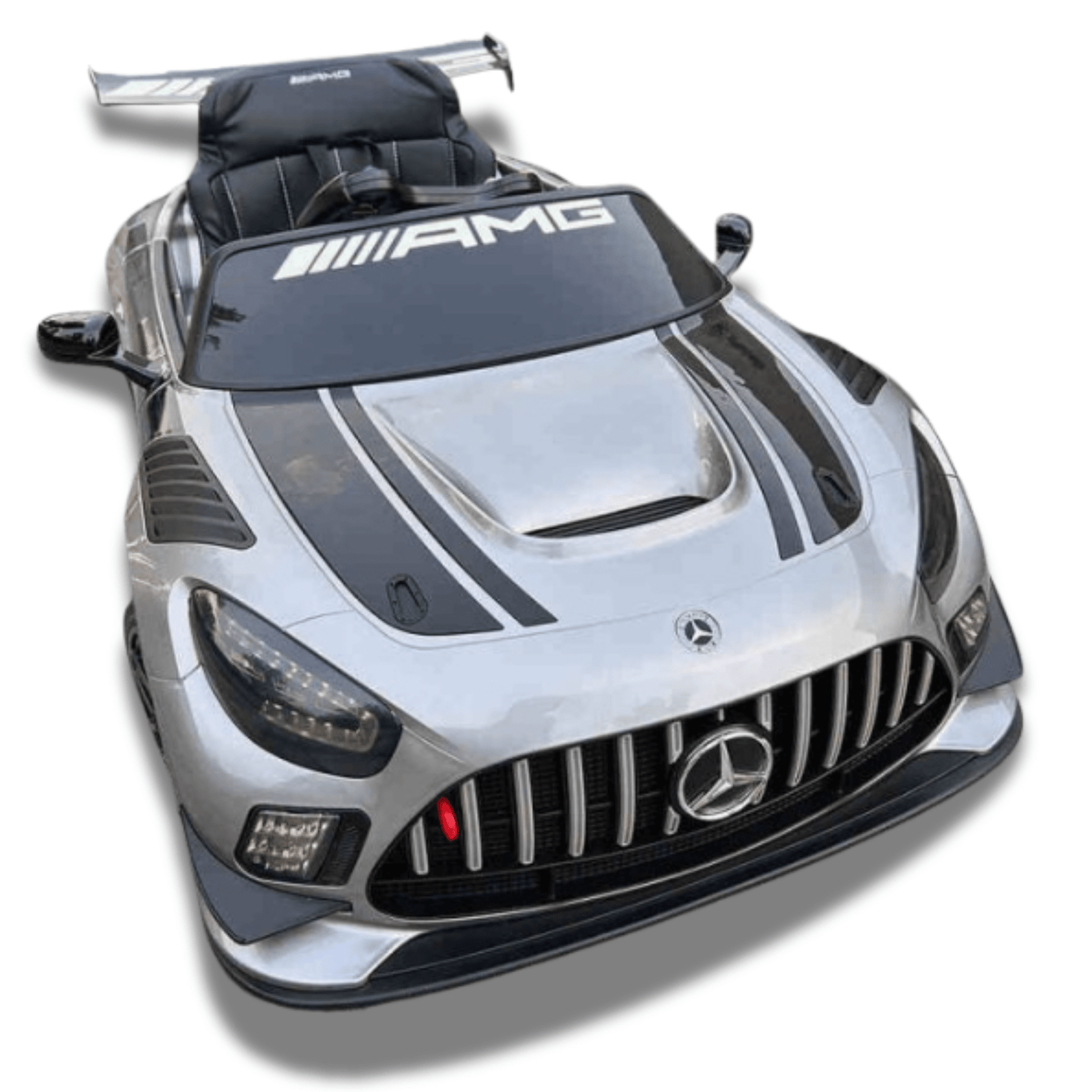 Silver, Complete Sport 12V Official Mercedes-Benz GT3, RC.