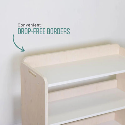 BANANA - Montessori Shelf with Borders.