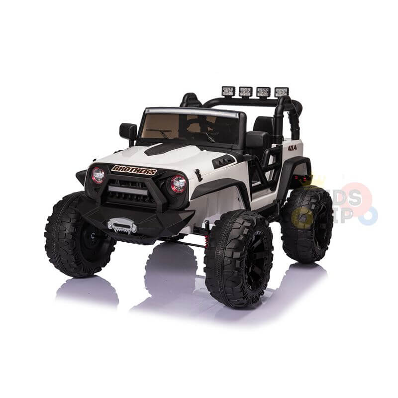 EVA Big Wheels Edition 24V Kids’ Ride-On Truck With Rubber Wheels &amp; RC image 8
