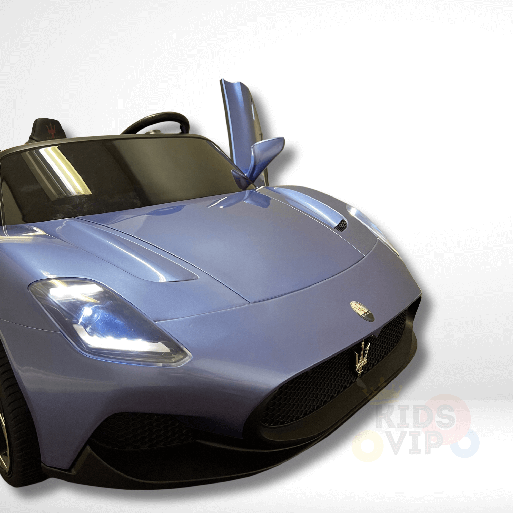 2 Seater Licensed Sport Edition Maserati MC20 24V Kids Ride-on Car With 4x4 and RC - Cornflower Blue image 5