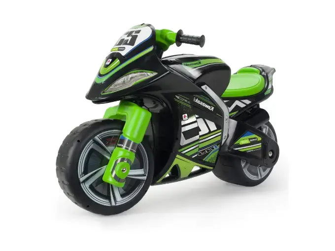 INJUSA | Kawasaki Balance Bike | Licensed Winner Edition image 0
