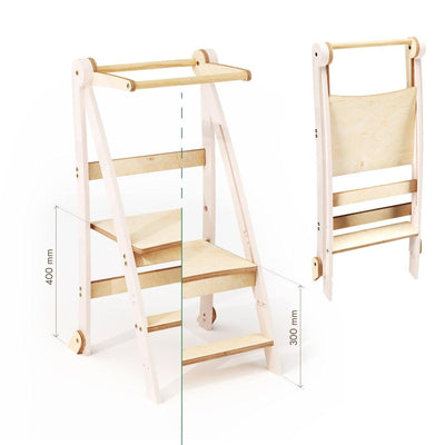 Adjustable toddler tower - Kids Step Stool.