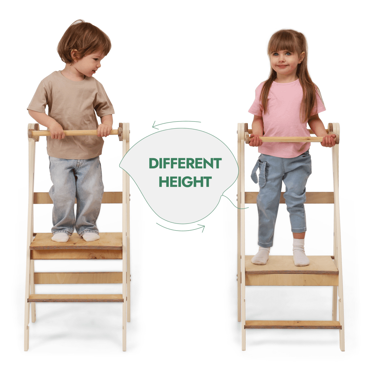 Adjustable toddler tower - Kids Step Stool.