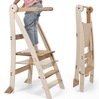 Adjustable toddler tower - Kids Step Stool.