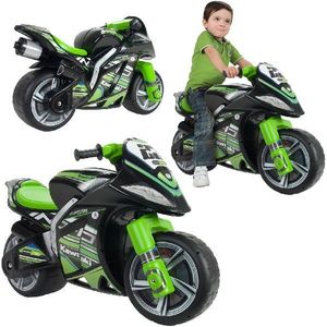 INJUSA | Kawasaki Balance Bike | Licensed Winner Edition image 8