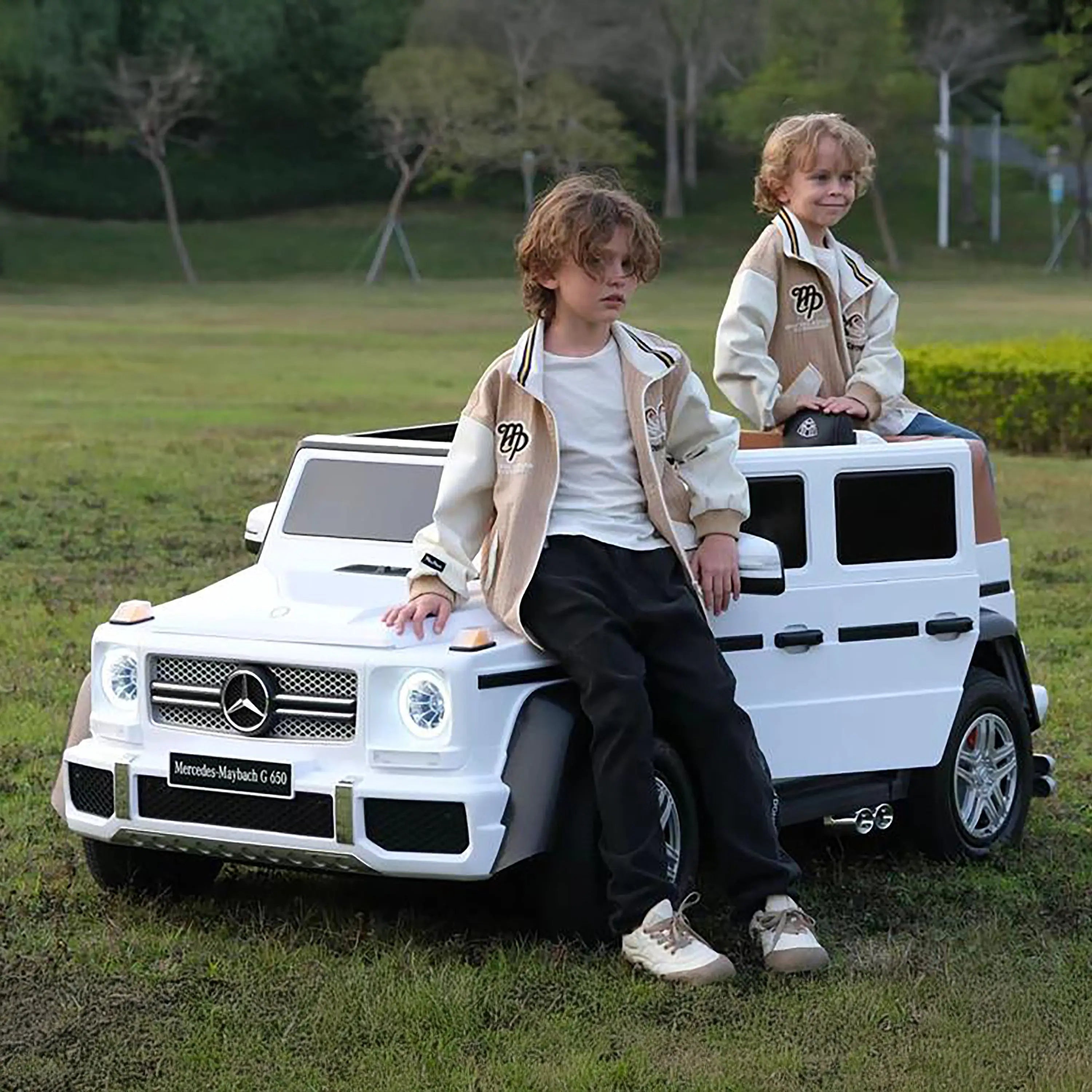 Mercedes Maybach G650 24V Ride-on Truck with Brushless Motor