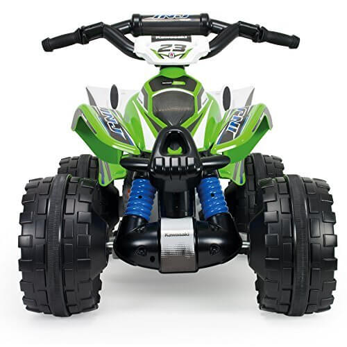 INJUSA | Kawasaki Sport Edition 12V ATV/Quad For Kids image 2