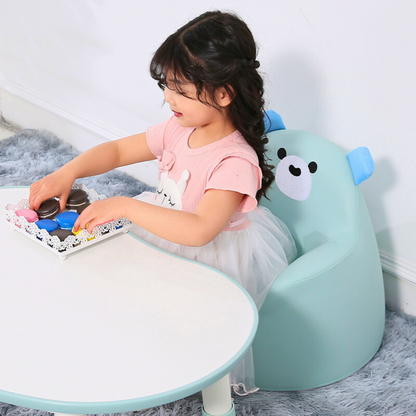 Kids and Toddlers Cozy Soft Sofa/Chair Panda Edition - Blue image 10