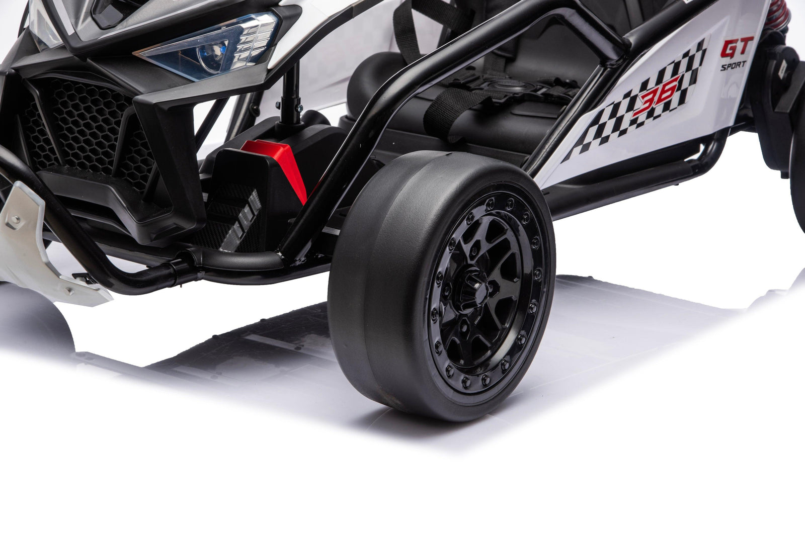 black-outlaw-edition-24v-kids-go-kart-front-angle