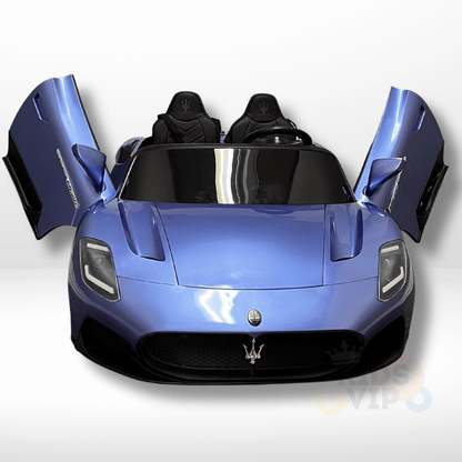 2 Seater Licensed Sport Edition Maserati MC20 24V Kids Ride-on Car With 4x4 and RC - Cornflower Blue image 13