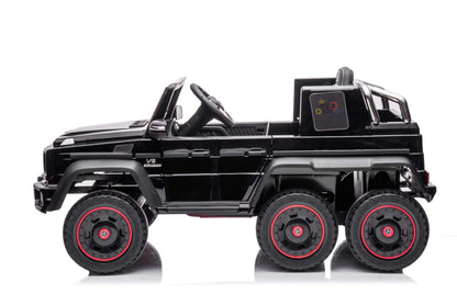 12V Complete Edition 6X6/6WD Mercedes Benz AMG G63 Ride-on Truck, EVA Wheels, Leather Seat, RC image 4