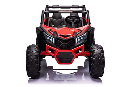 Challenger Edition 2-Seater XXL 4X4 24V Ride-On Buggy / UTV | SD, USB, MP3, 4WD | Red image 10