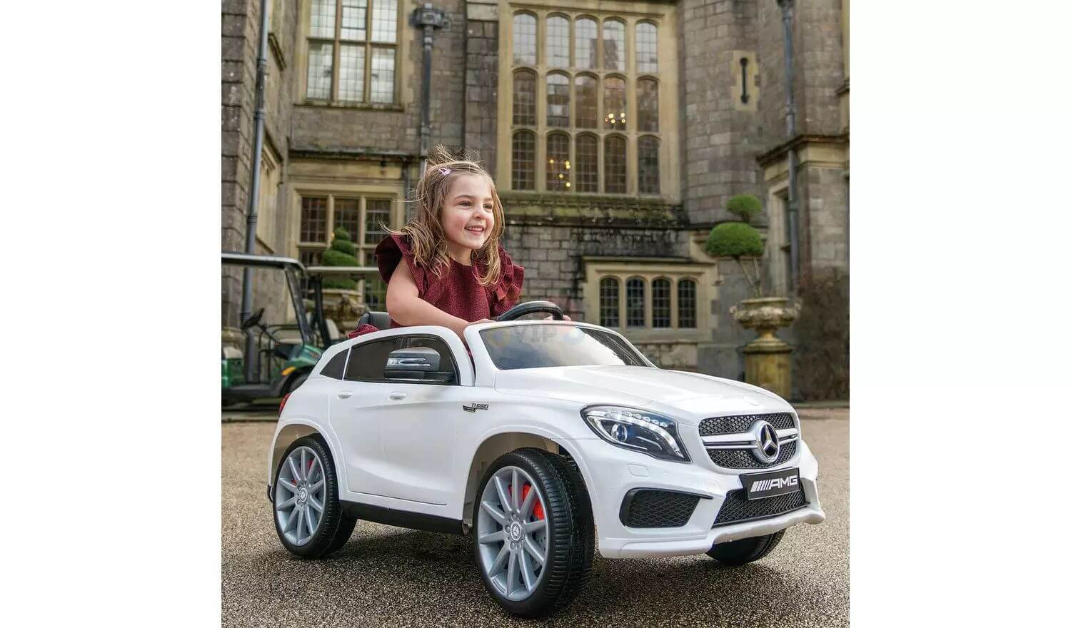 Mercedes Benz GLA 12V Ride-On | SD, USB, MP3, Remote Control | White image 5