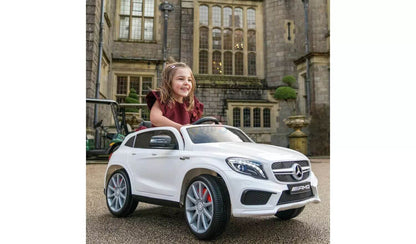 Mercedes Benz GLA 12V Ride-On | SD, USB, MP3, Remote Control | White image 5