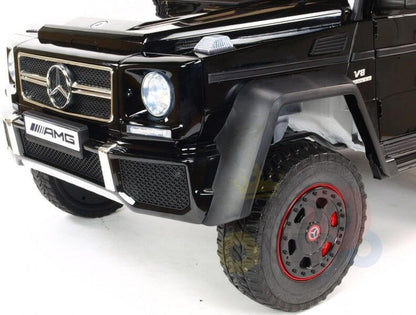 XXL 6X6/6WD Edition Mercedes G63 Kids Ride on Truck,2x12V, Eva Wheels, Leather Seats, RC image 15
