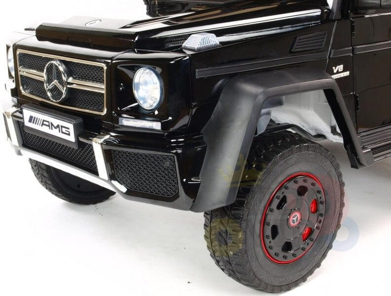 XXL 6X6/6WD Edition Mercedes G63 Kids Ride on Truck,2x12V, Eva Wheels, Leather Seats, RC image 15
