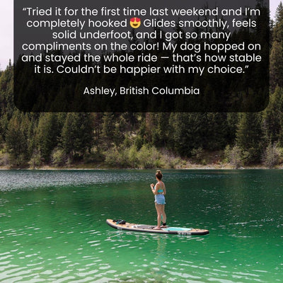 Columbia S 12'6 Green - Inflatable Paddleboard.