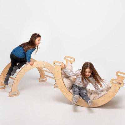 Cushion for Climbing Arch & Rocker Balance – Beige (Cushion Only).