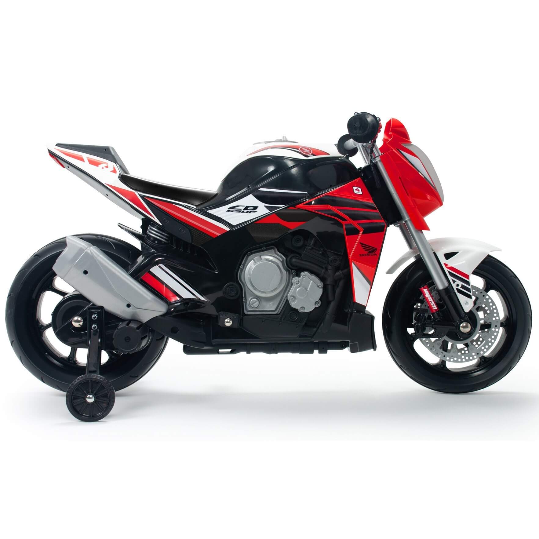 INJUSA | Honda Naked Edition 12V Motorcycle | Removable, Rear Stabilizing Wheels image 9