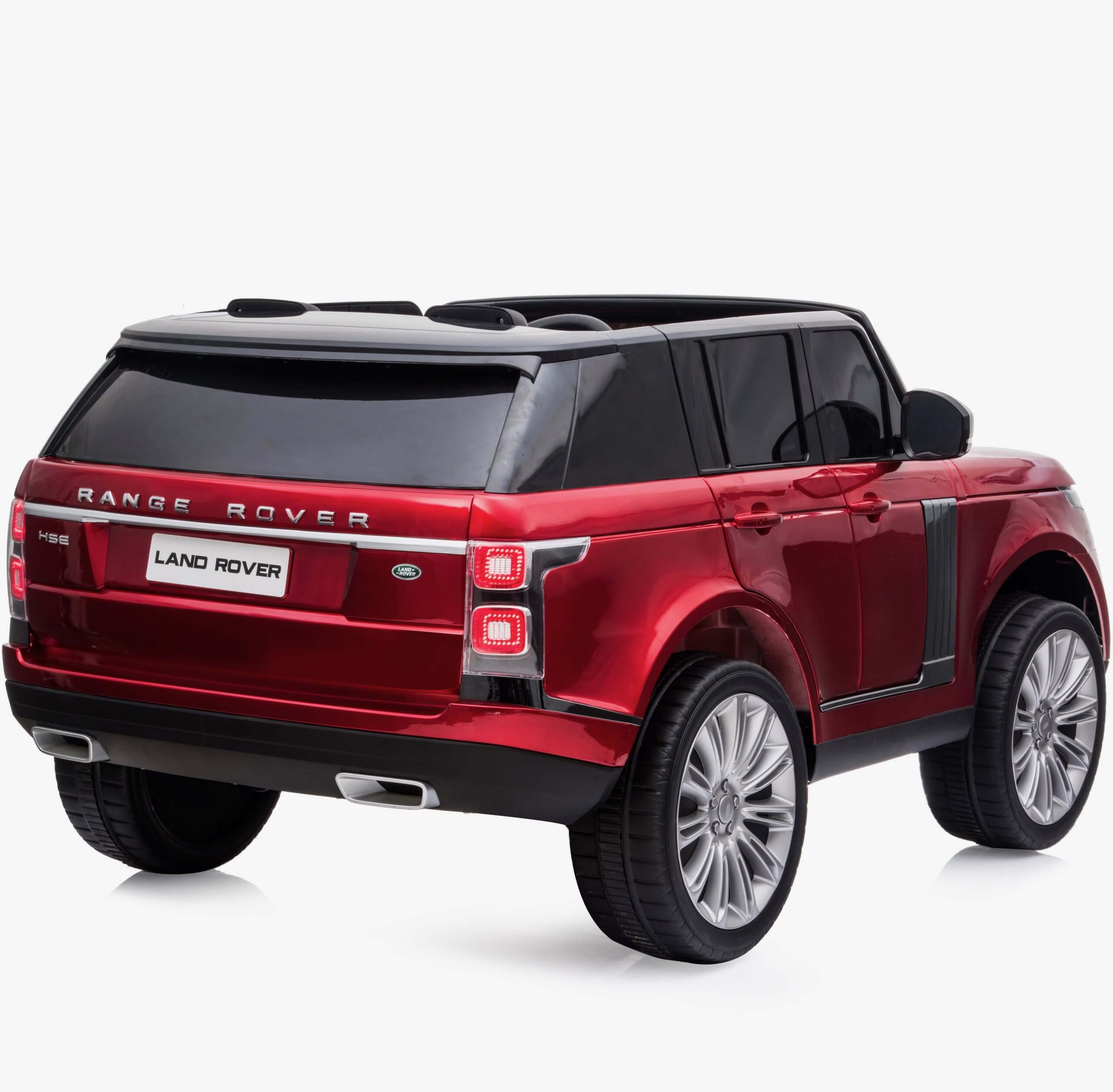 Ultimate Luxury: Red Cherry 2-Seater 24V XXL MP4 Edition Range Rover HSE Ride-On Car for Kids image 10