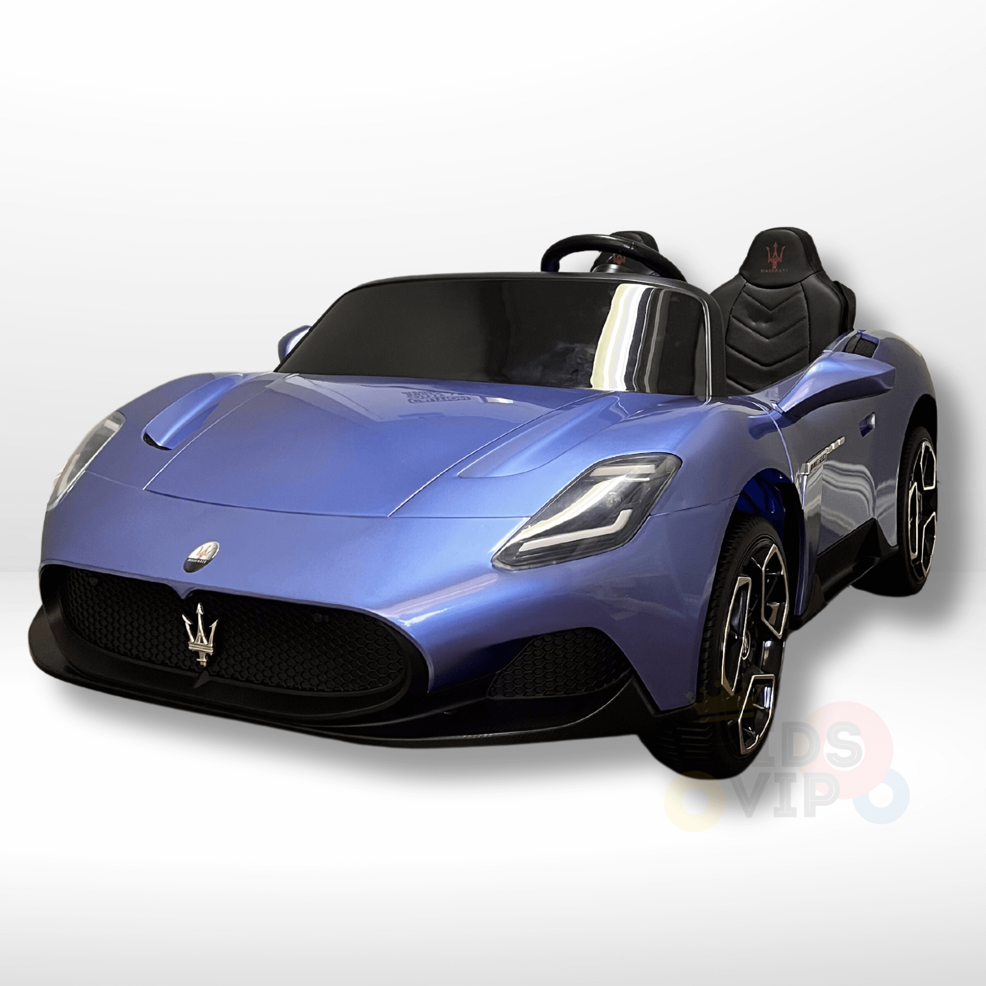 2 Seater Licensed Sport Edition Maserati MC20 24V Kids Ride-on Car With 4x4 and RC - Cornflower Blue image 2
